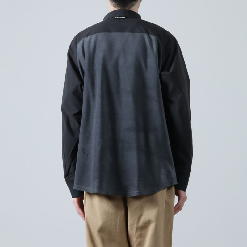 and wander(ɥ) 23 fleece base LS shirt