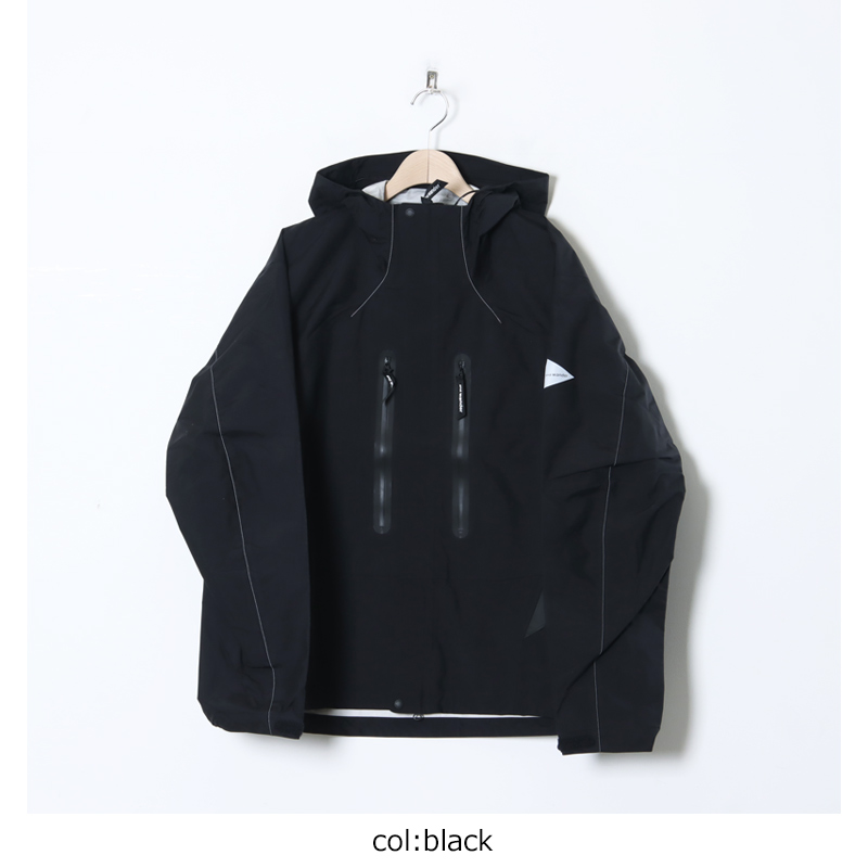 and wander(ɥ) 2.5L hiker rain jacket