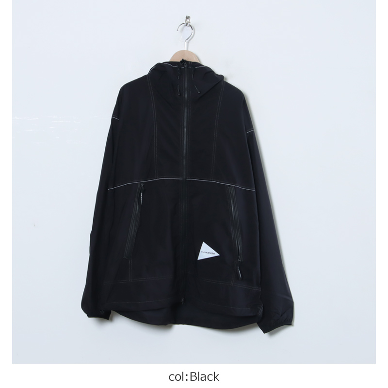 and wander(ɥ) PERTEX wind jacket