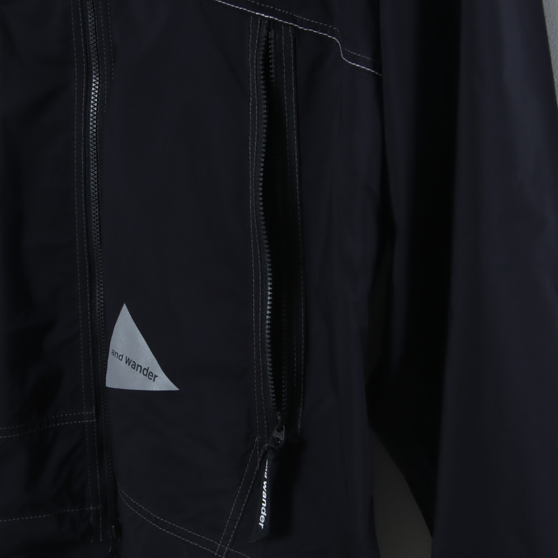 and wander(ɥ) PERTEX wind jacket