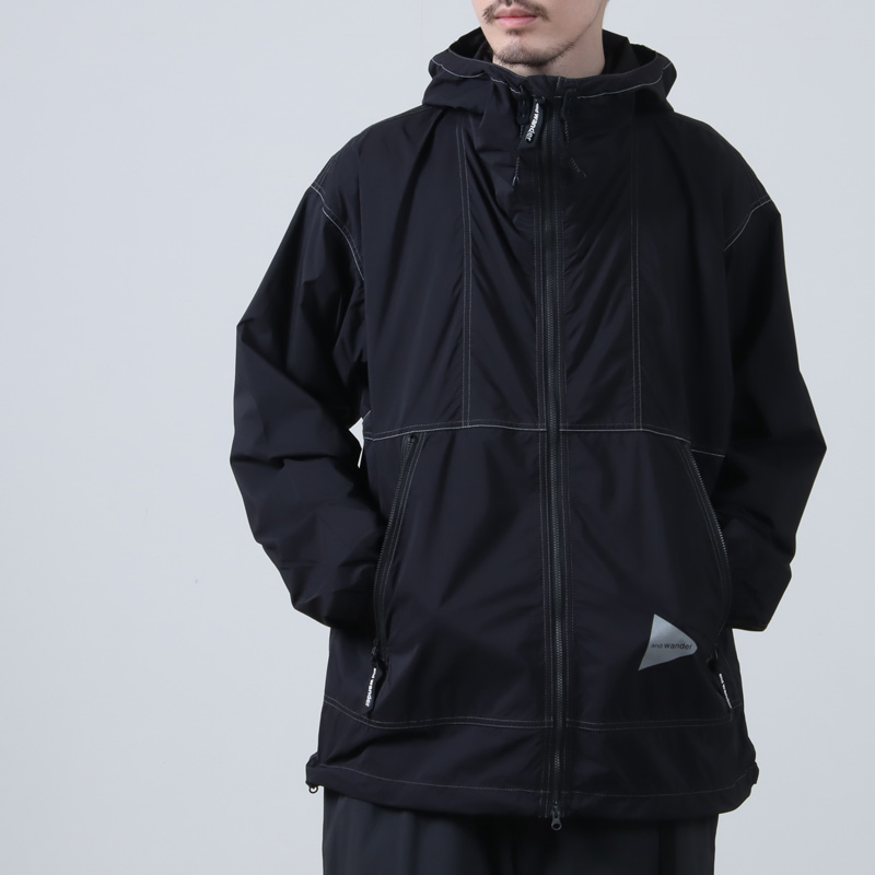 and wander(ɥ) PERTEX wind jacket