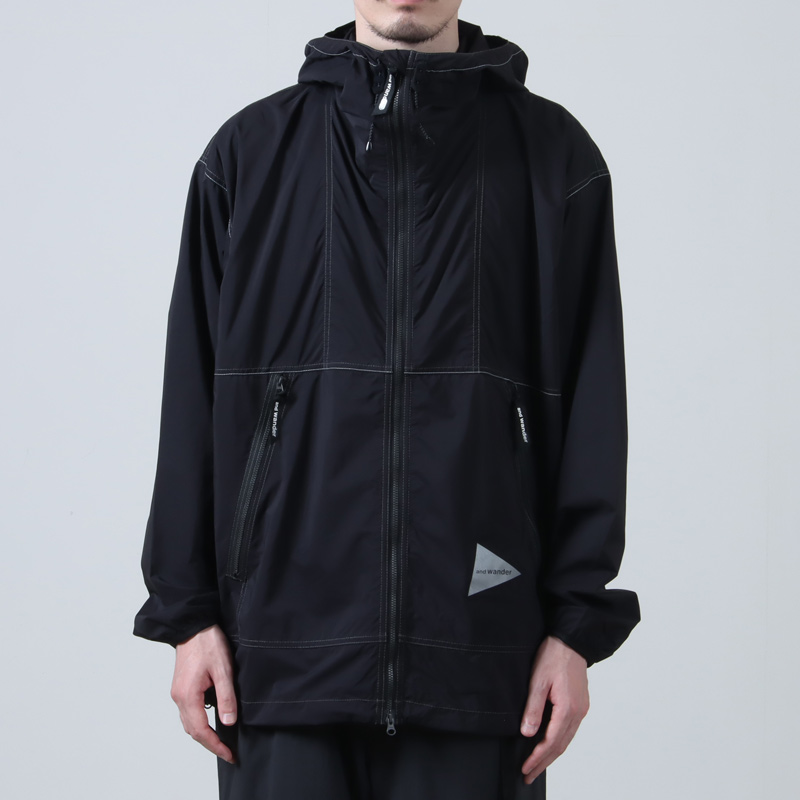 and wander(ɥ) PERTEX wind jacket