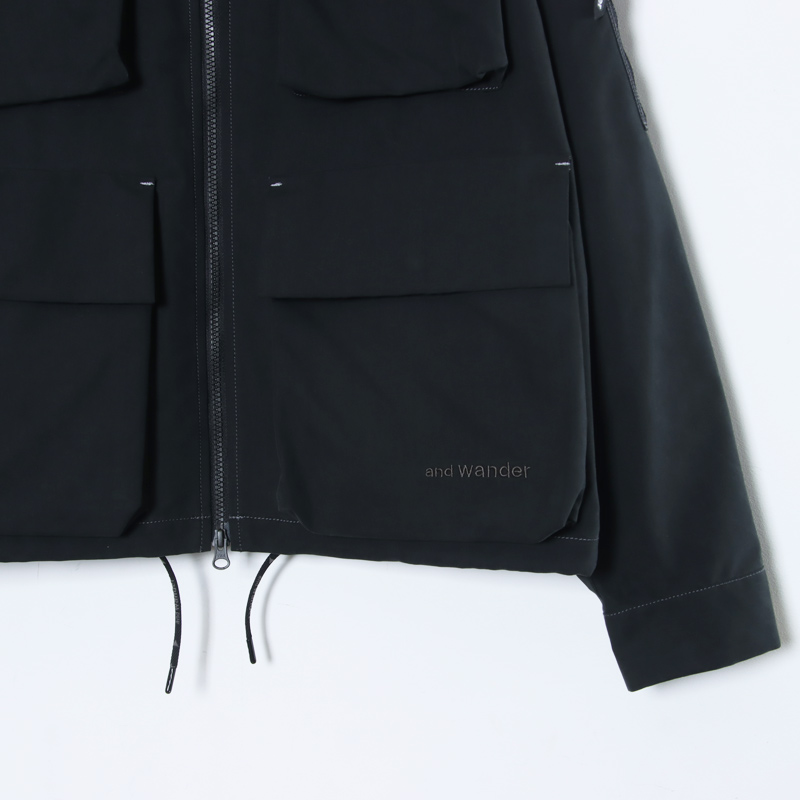 and wander(ɥ) C/PE twill field jacket