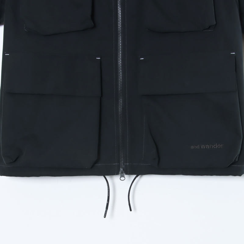 and wander(ɥ) C/PE twill field jacket