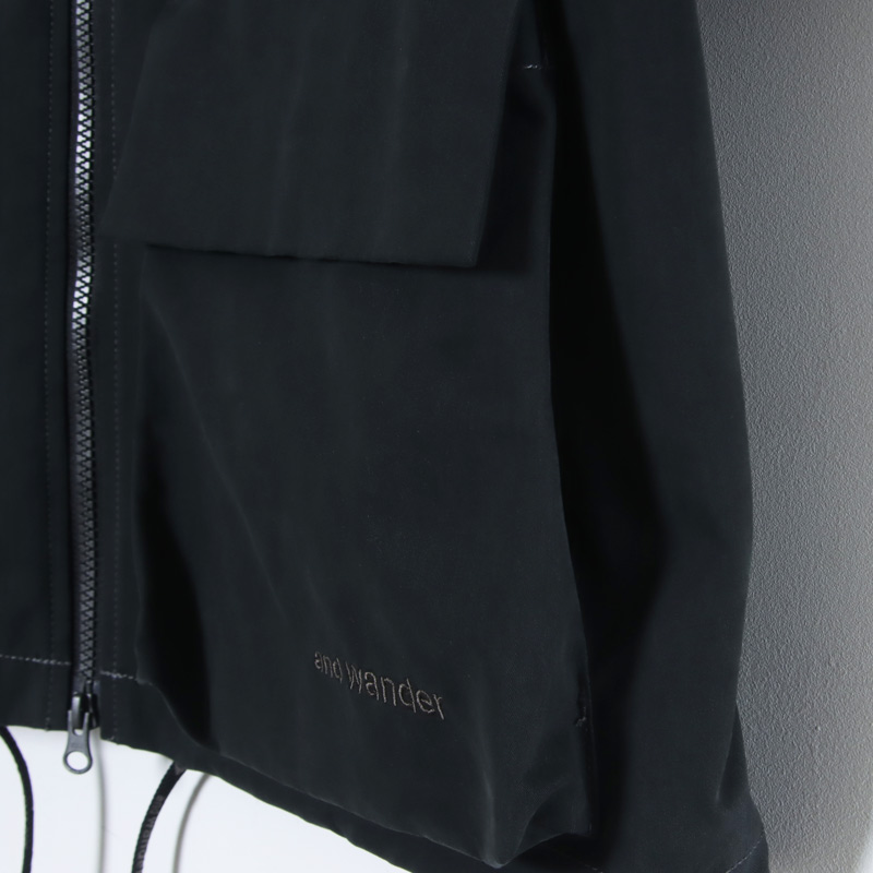 and wander(ɥ) C/PE twill field jacket