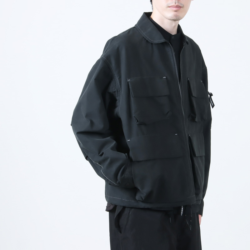 and wander(ɥ) C/PE twill field jacket