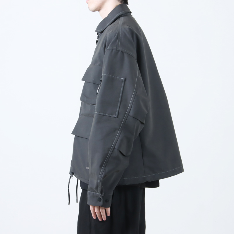 and wander(ɥ) C/PE twill field jacket
