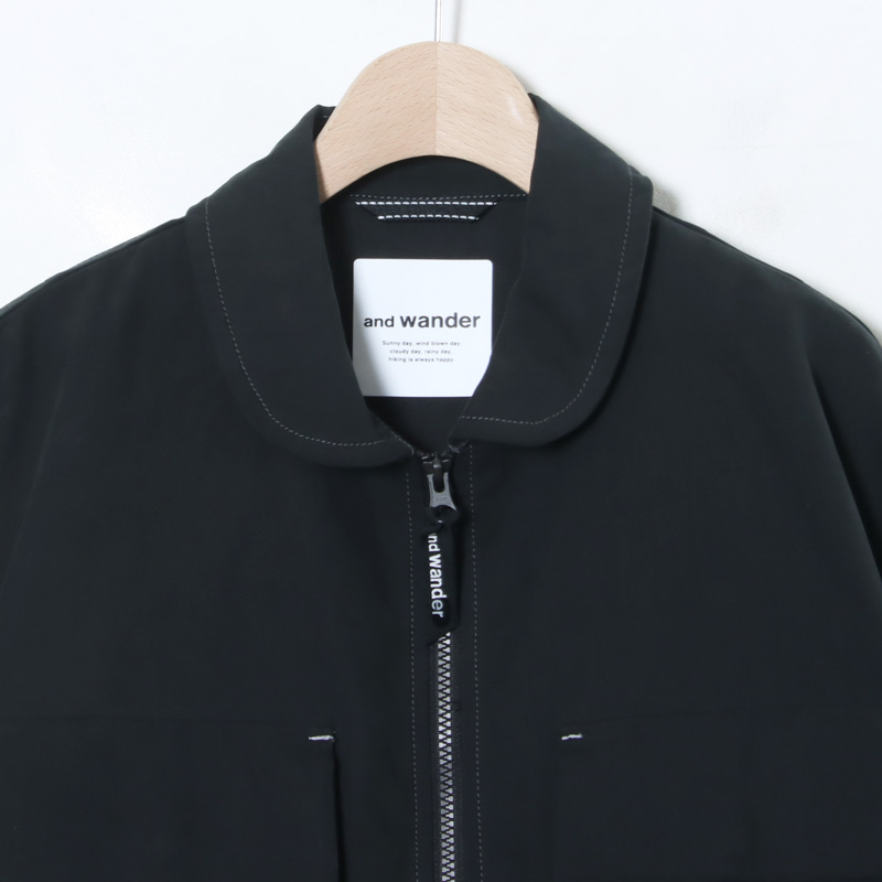 and wander(ɥ) C/PE twill field jacket