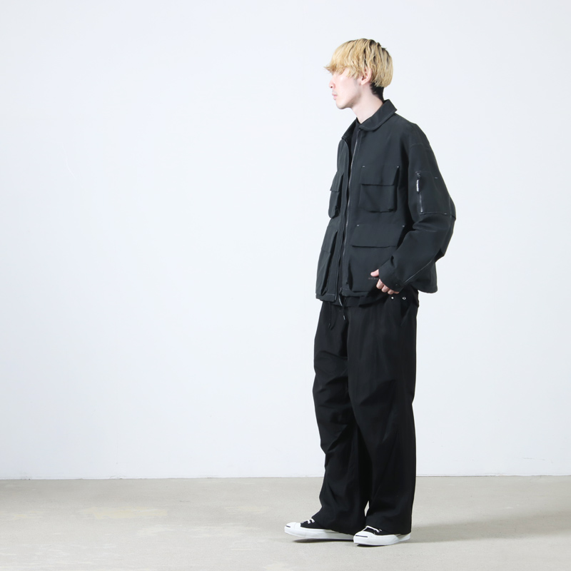 and wander(ɥ) C/PE twill field jacket