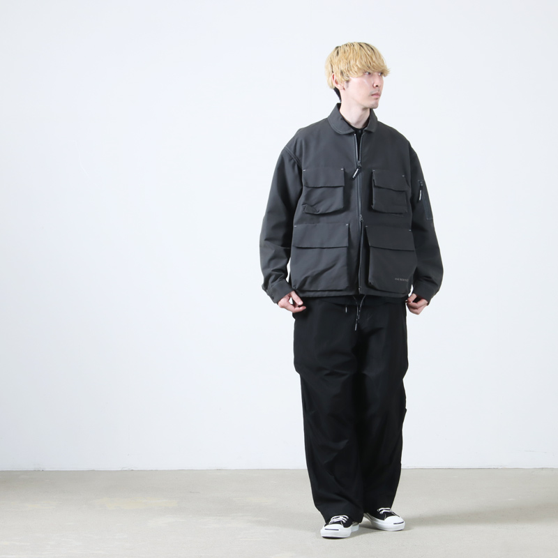 and wander(ɥ) C/PE twill field jacket