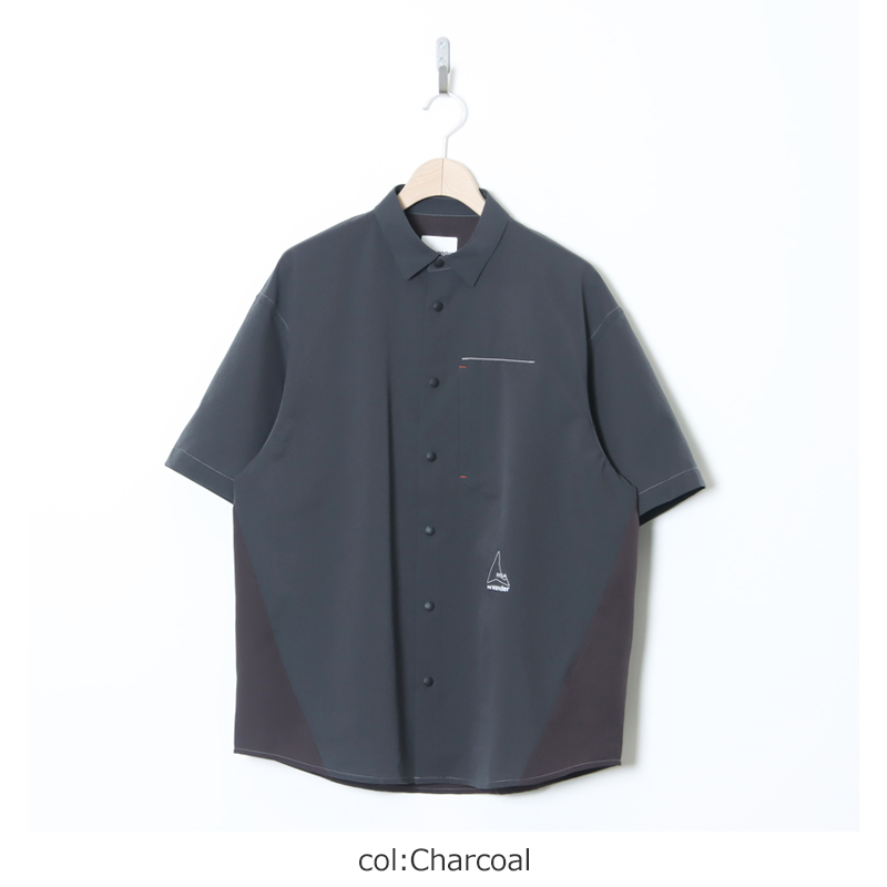 and wander(����ɥ�����) ROA �� and wander breathable shirt