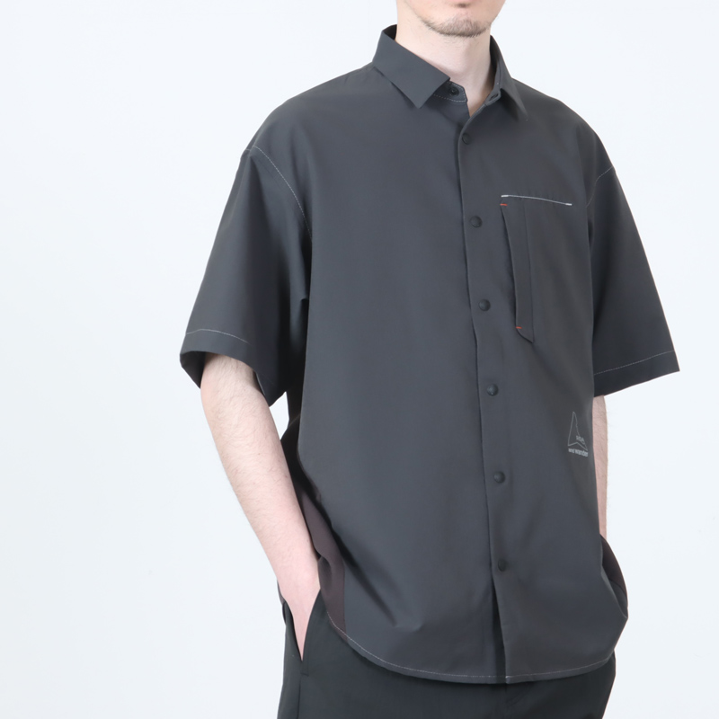 and wander(����ɥ�����) ROA �� and wander breathable shirt