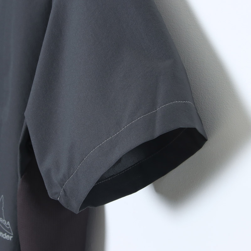 and wander(����ɥ�����) ROA �� and wander breathable shirt