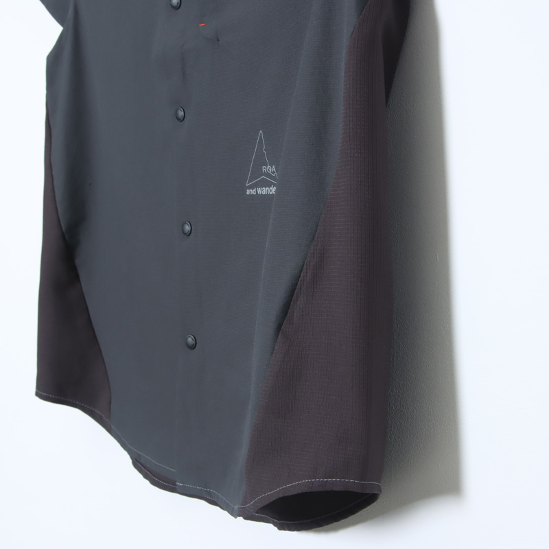 and wander(����ɥ�����) ROA �� and wander breathable shirt
