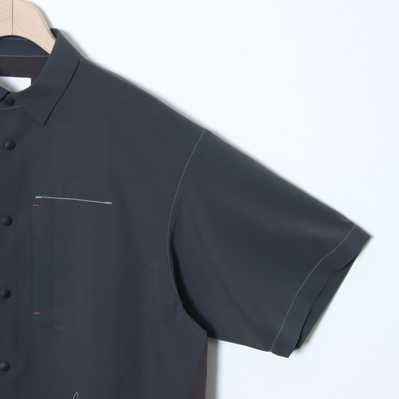 and wander(����ɥ�����) ROA �� and wander breathable shirt