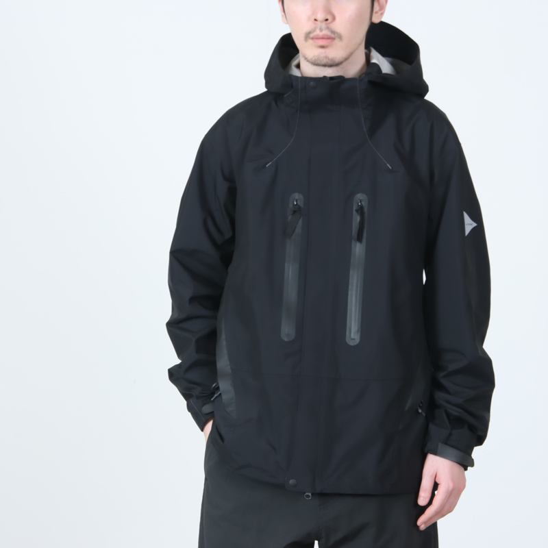 and wander(����ɥ�����) 2.5L hiker rain jacket