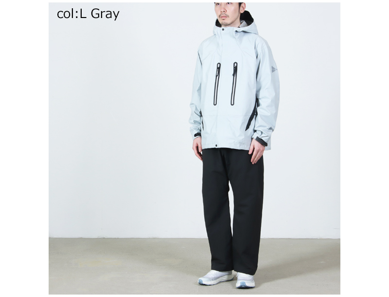 and wander(����ɥ�����) 2.5L hiker rain jacket