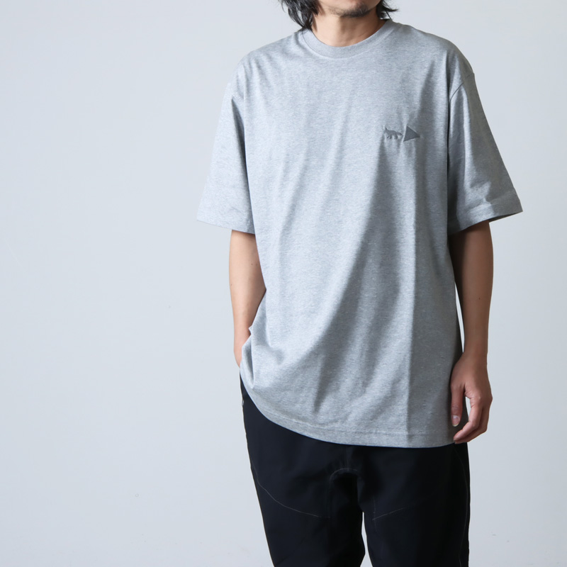 and wander (アンドワンダー) DRY COTTON T MOUNTAIN MKxAWD / ×メゾン 