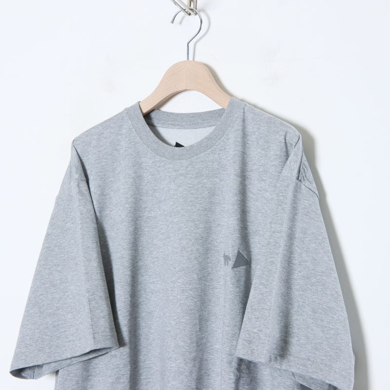and wander(ɥ) DRY COTTON T MOUNTAIN MKxAWD