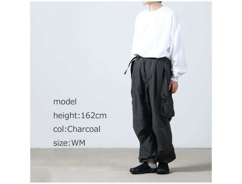 and wander(ɥ) 87 oversized cargo pants