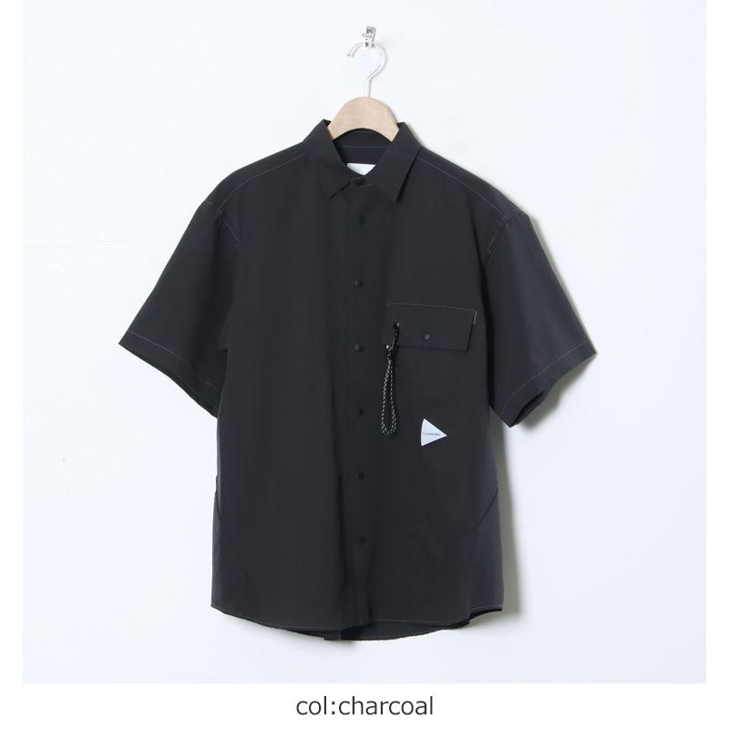 and wander(ɥ) dry breathable SS shirt
