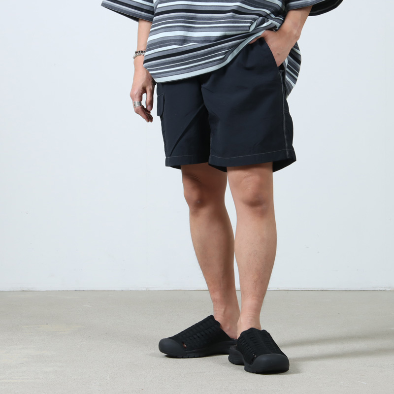 and wander(ɥ) Ny taffeta hiker short pants