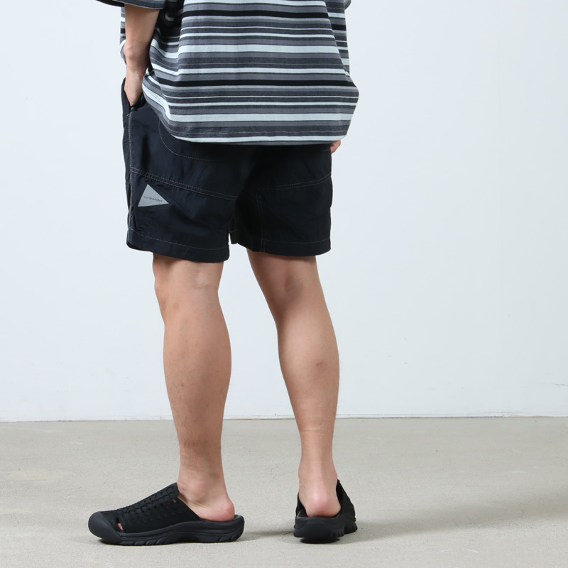 and wander(ɥ) Ny taffeta hiker short pants