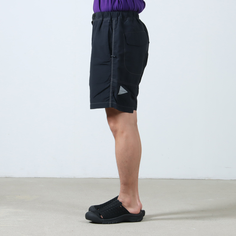 and wander(ɥ) Ny taffeta hiker short pants