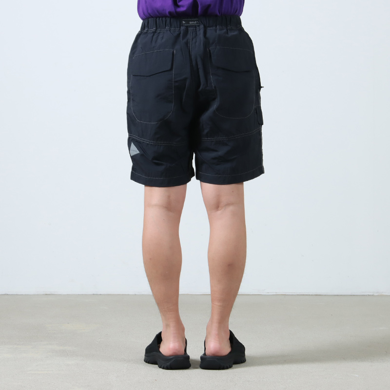 and wander(ɥ) Ny taffeta hiker short pants