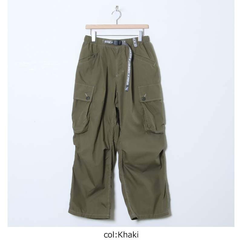 and wander(ɥ) gramicci military wide pant