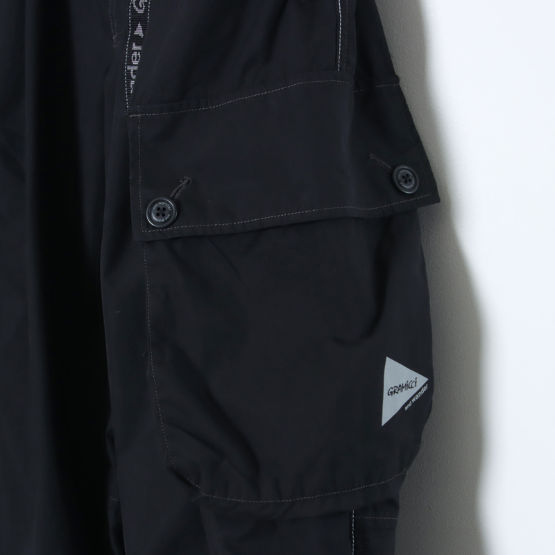 and wander(ɥ) gramicci military wide pant