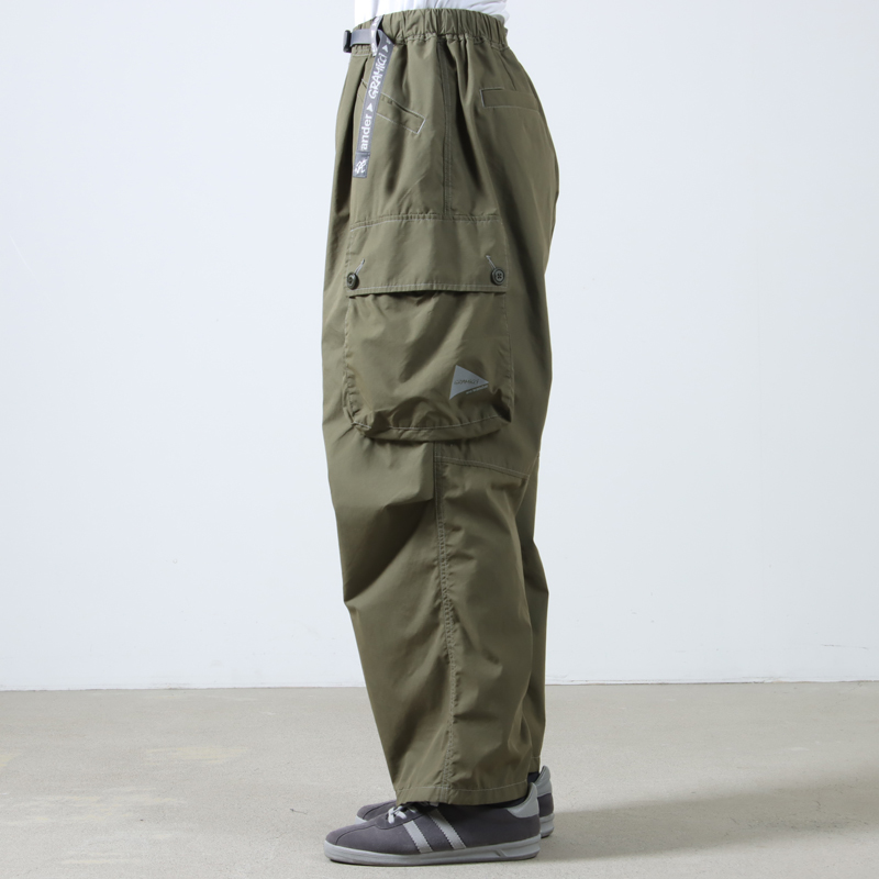 and wander(ɥ) gramicci military wide pant