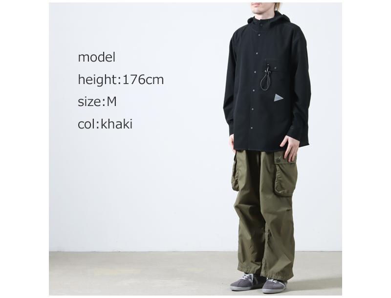 and wander(ɥ) gramicci military wide pant