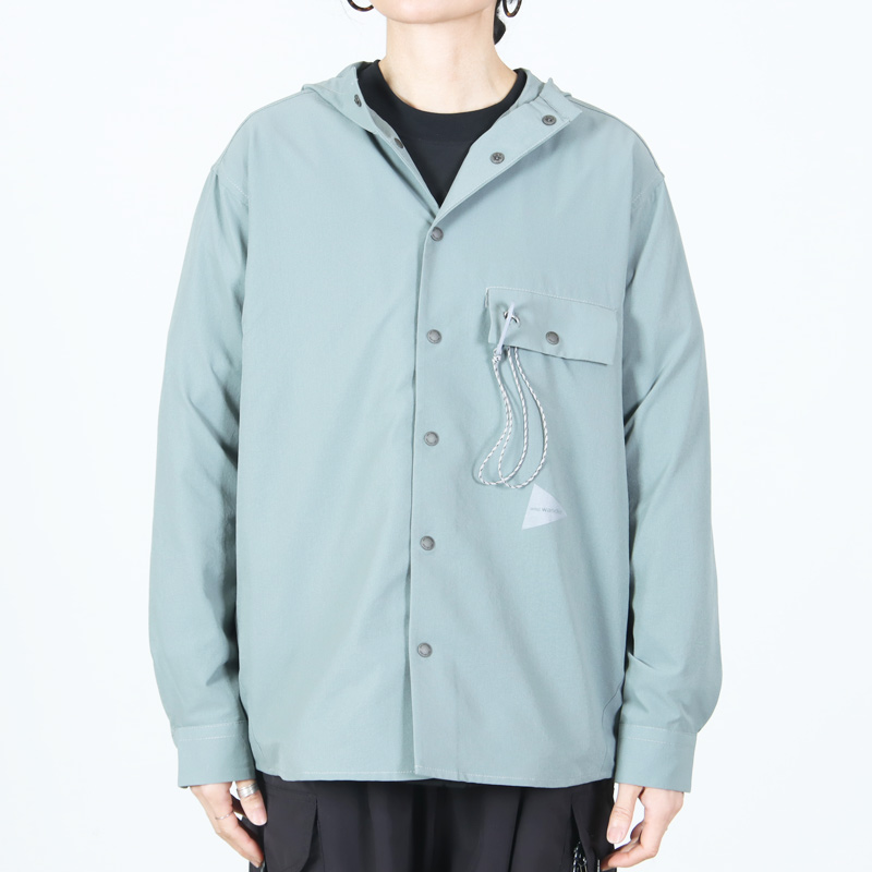 and wander(����ɥ�����) dry breathable hoodie