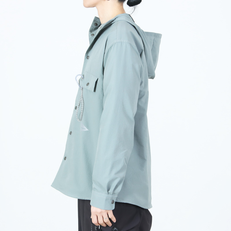 and wander(����ɥ�����) dry breathable hoodie