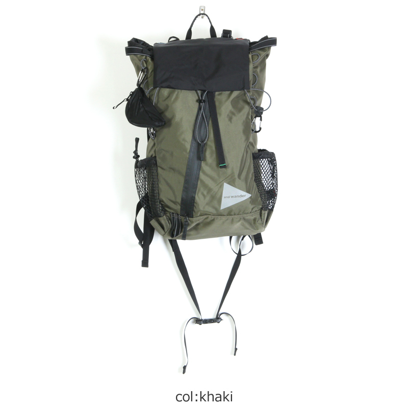 and wander (アンドワンダー) 30L backpack / 30L バックパック