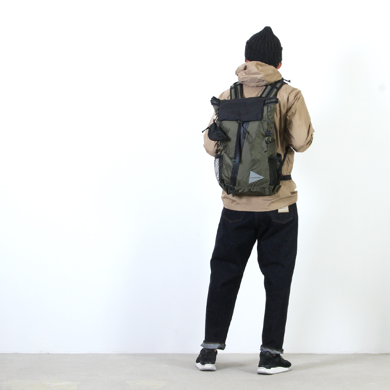 and wander (アンドワンダー) 30L backpack / 30L バックパック