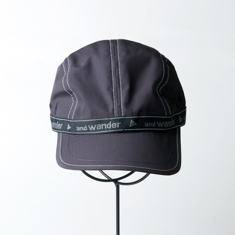 and wander (アンドワンダー) JQ tape cap / JQテープキャップ