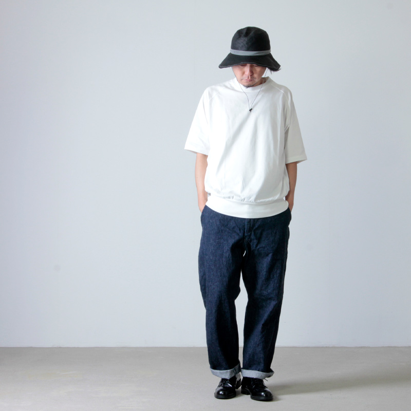 and wander (アンドワンダー) paper cloth hat / ペーパークロスハット