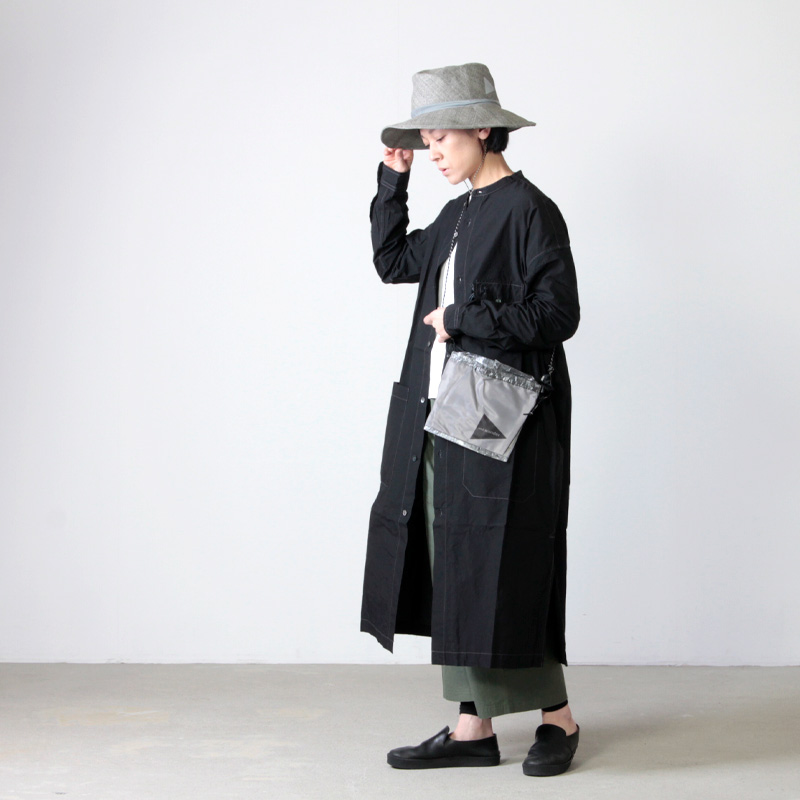 and wander (アンドワンダー) paper cloth hat / ペーパークロスハット