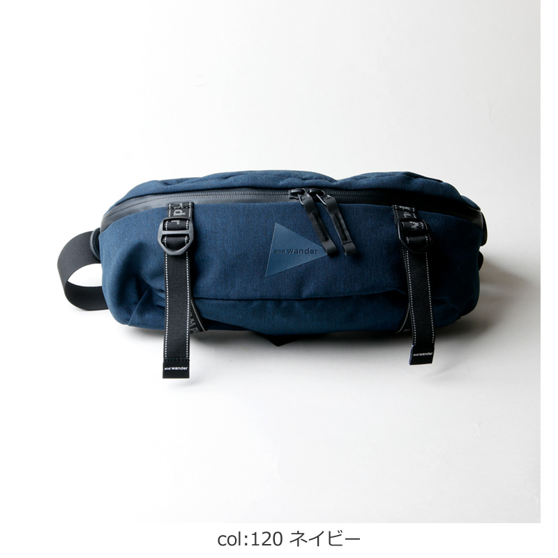 and wander (アンドワンダー) heather waist bag / ヘザーウェストバッグ