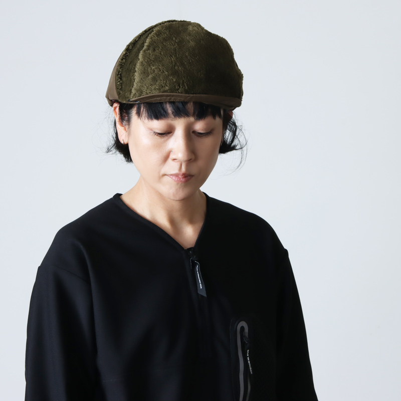 and wander (アンドワンダー) high loft fleece ear cap / ハイロフト ...