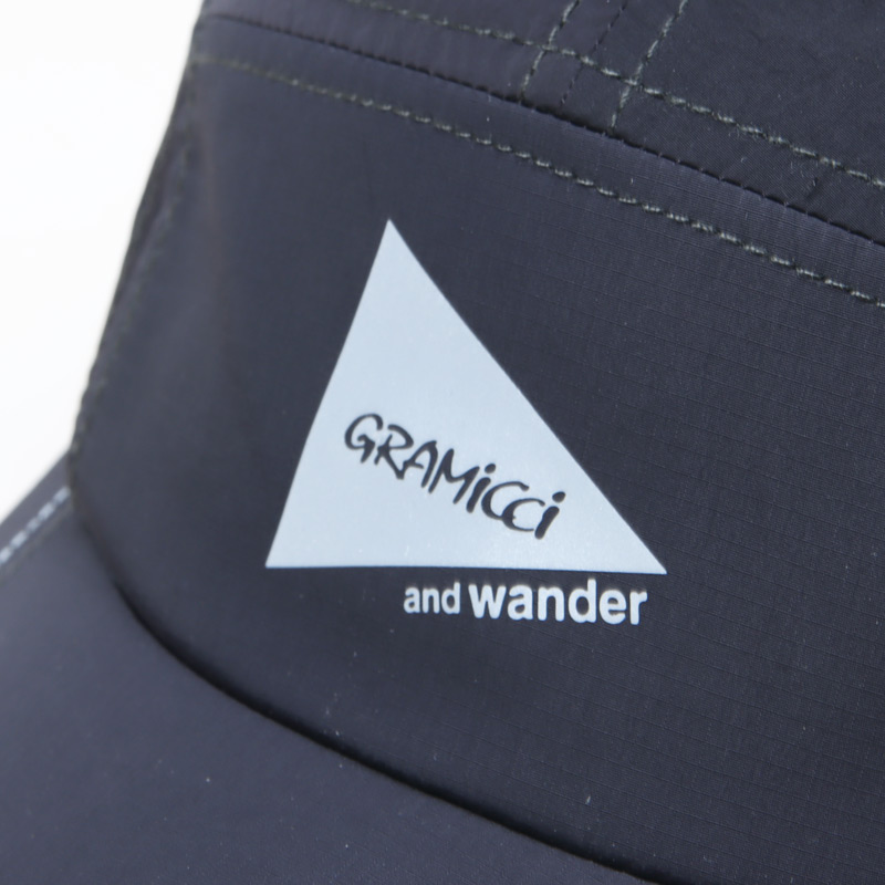and wander(ɥ)  gramicci PATCHWORK WIND CAP