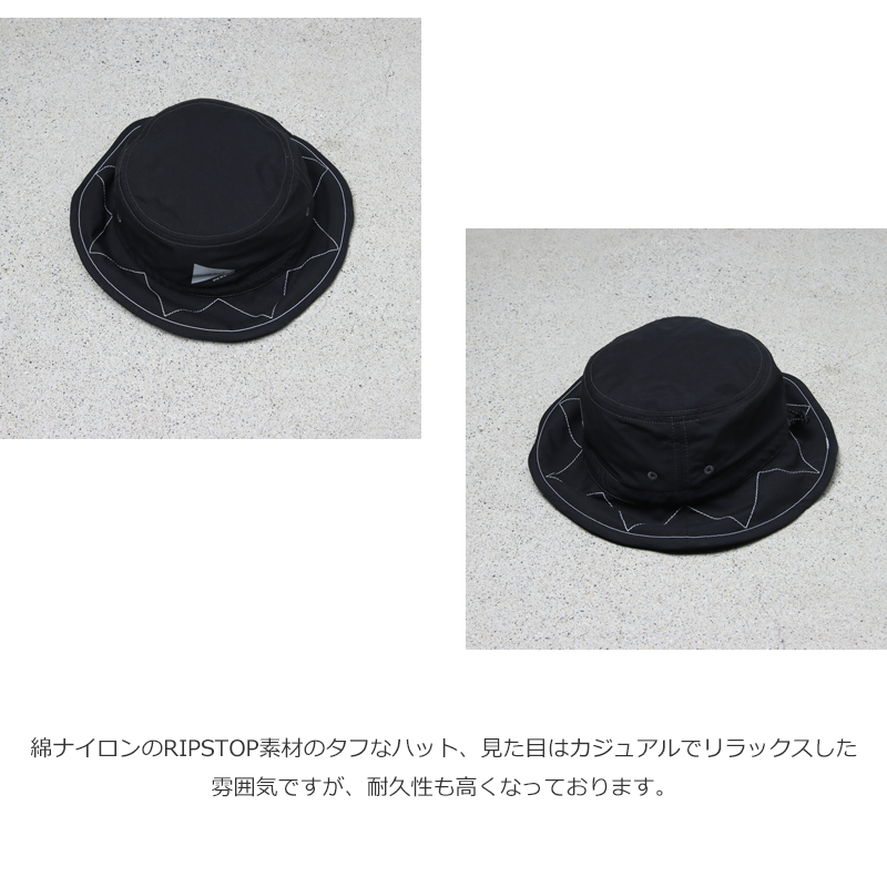 and wander(ɥ) gramicci zigzag stitch hat
