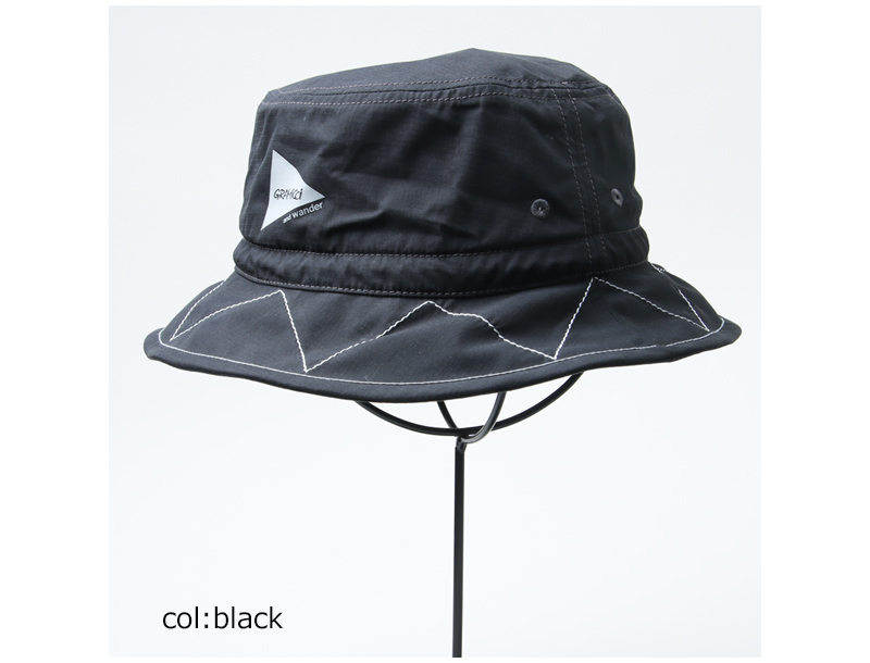 and wander(ɥ) gramicci zigzag stitch hat