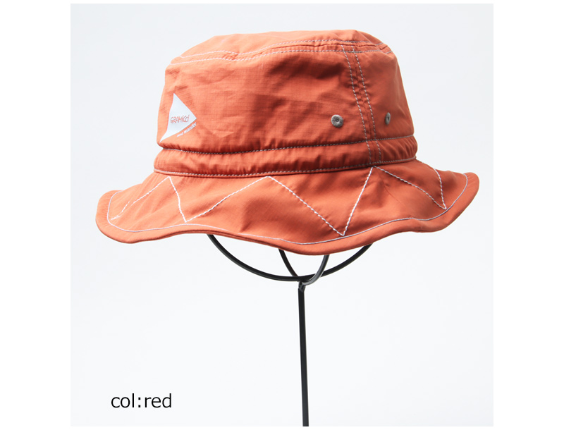and wander(ɥ) gramicci zigzag stitch hat