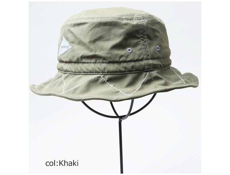 and wander(ɥ) gramicci zigzag stitch hat
