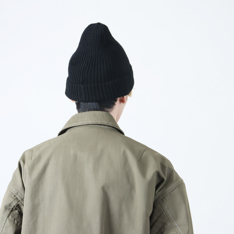 and wander(ɥ) shetland wool knit cap