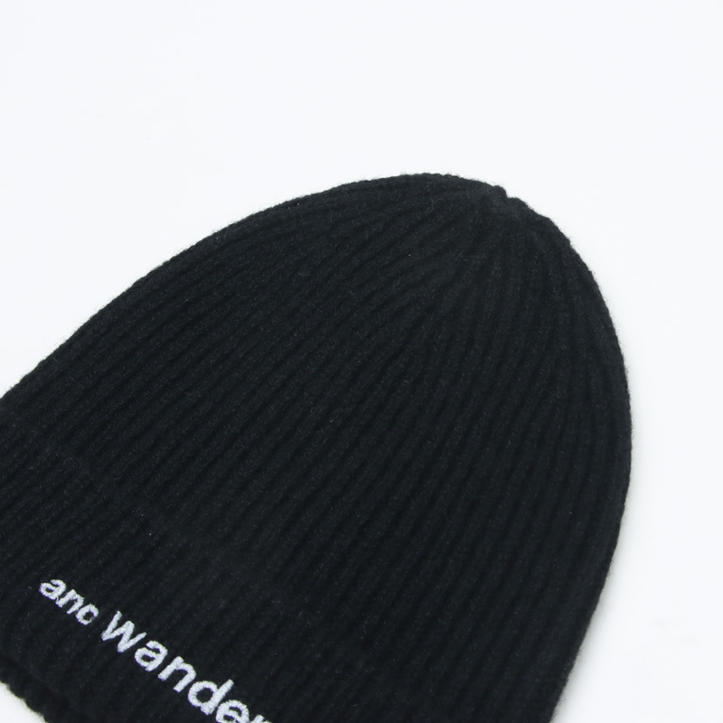 and wander(ɥ) shetland wool knit cap