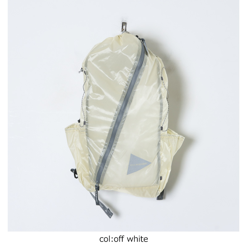 and wander (アンドワンダー) sil daypack / シルデイパック